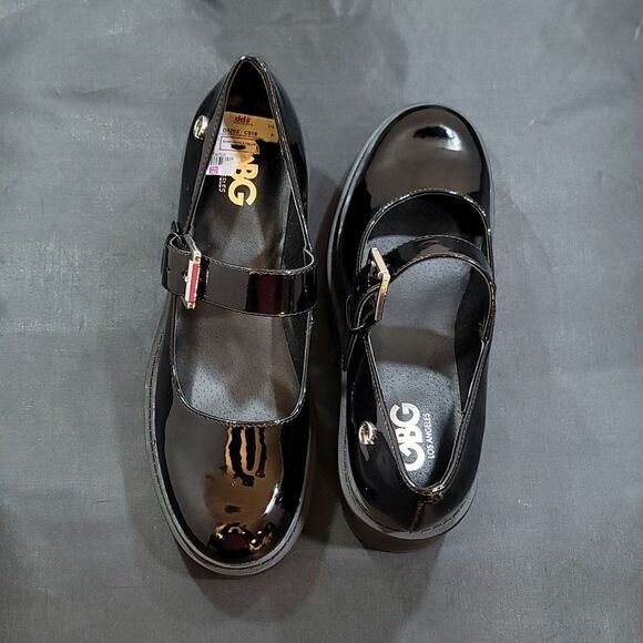 BRAND NEW GBG LOS ANGELES GGCARLISA-R CHUNKY HEELED MARY-JANE STYLE PUMP - Picture 4 of 16